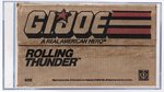 G.I. JOE (1988) - ROLLING THUNDER SERIES 7 VEHICLE AFA 75 EX+/NM.