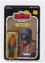 STAR WARS: THE EMPIRE STRIKES BACK (1980) - WALRUS MAN 41 BACK-E AFA 80 Y-NM (ORANGE FIGURE STAND/TWO BLISTERS).