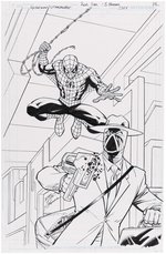 SPIDER-MAN: MASTER PLAN #1 COMIC BOOK VARIANT COVER B ORIGINAL ART BY RON LIM.