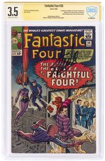 FANTASTIC FOUR #36 MARCH 1965 CBCS VERIFIED SIGNATURE 3.5 VG- (FIRST FRIGHTFUL FOUR & MEDUSA).