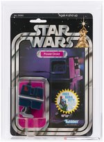 STAR WARS (1978) - POWER DROID 20 BACK-X (BOBA FETT OFFER) AFA 80 NM.