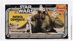 STAR WARS COLLECTOR SERIES (1983) - PATROL DEWBACK AFA 75+ EX+/NM.