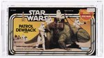 STAR WARS COLLECTOR SERIES (1983) - PATROL DEWBACK AFA 75+ EX+/NM.