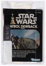 STAR WARS COLLECTOR SERIES (1983) - PATROL DEWBACK AFA 75+ EX+/NM.