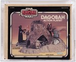 STAR WARS: THE EMPIRE STRIKES BACK (1981) - DAGOBAH ACTION PLAYSET AFA 70+ EX+ (RED LOGO ON SIDE).