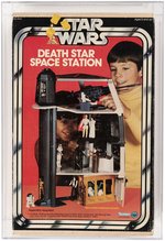 STAR WARS (1978) - DEATH STAR SPACE STATION PLAYSET AFA 70 EX+.