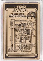 STAR WARS (1978) - DEATH STAR SPACE STATION PLAYSET AFA 70 EX+.