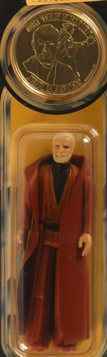 STAR WARS: THE POWER OF THE FORCE (1985) - BEN (OBI-WAN) KENOBI 92 BACK AFA 75 Y-EX+/NM.