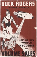 BUCK ROGERS COMPANY RARE 1930s PROMOTIONAL FOLDER SHOWING DAISY GUNS.