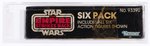 STAR WARS: THE EMPIRE STRIKES BACK (1981) - SIX PACK AFA 75 EX+/NM (YELLOW BACKGROUND).