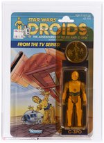 STAR WARS: DROIDS (1985) - SEE-THREEPIO (C-3PO) AFA 75 Y-EX+/NM.