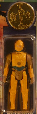 STAR WARS: DROIDS (1985) - SEE-THREEPIO (C-3PO) AFA 75 Y-EX+/NM.