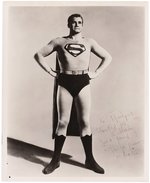 ADVENTURES OF SUPERMAN - GEORGE REEVES SIGNED PHOTO.