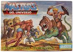 MASTERS OF THE UNIVERSE/MASTERS DEL UNIVERSO 1985 FACTORY-SEALED SPANISH DIORAMA.