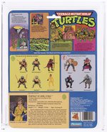 TEENAGE MUTANT NINJA TURTLES (1988) - APRIL O'NEIL SERIES 1/10 BACK AFA 75 EX+/NM (NO STRIPES).