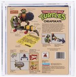 TEENAGE MUTANT NINJA TURTLES (1988) - CHEAPSKATE SERIES 1 VEHICLE AFA 75+ EX+/NM.