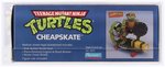 TEENAGE MUTANT NINJA TURTLES (1988) - CHEAPSKATE SERIES 1 VEHICLE AFA 75+ EX+/NM.