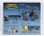 TEENAGE MUTANT NINJA TURTLES (1989) - TURTLECYCLE SERIES 2 VEHICLE AFA 80+ NM.