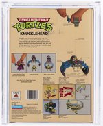 TEENAGE MUTANT NINJA TURTLES (1988) - KNUCKLEHEAD SERIES 1 VEHICLE AFA 80+ NM.