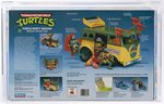 TEENAGE MUTANT NINJA TURTLES (1989) - TURTLE PARTY WAGON SERIES 1 VEHICLE AFA 80 NM.