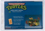 TEENAGE MUTANT NINJA TURTLES (1989) - TURTLE PARTY WAGON SERIES 1 VEHICLE AFA 80 NM.