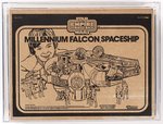 STAR WARS: THE EMPIRE STRIKES BACK (1980) - MILLENNIUM FALCON SPACESHIP AFA 70+ EX+.