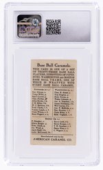 1910 E91-C AMERICAN CARAMEL HARRY HOOPER (HOF) ROOKIE-ERA CGC 4.5 VG-EX+.