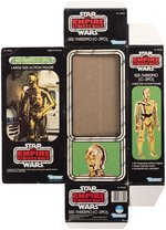 STAR WARS: THE EMPIRE STRIKES BACK (1980) - SEE-THREEPIO (C-3PO) 12-INCH SERIES BOX FLAT (COLOR TOUCH).