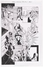 AMAZING SPIDER-MAN VOL. 5 #48 COMIC BOOK PAGE ORIGINAL ART BY MARK BAGLEY.