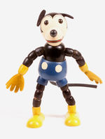 DEANS RAG BOOK CO. WOOD JOINTED MICKEY MOUSE DOLL.