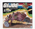 G.I. JOE (1989) - PYTHON PATROL STUN SERIES 8 VEHICLE AFA 80 Q-NM.