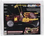 G.I. JOE (1989) - PYTHON PATROL STUN SERIES 8 VEHICLE AFA 80 Q-NM.