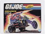 G.I. JOE (1986) - DREADNOK CYCLE SERIES 5 VEHICLE AFA 85 NM+.