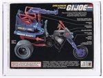 G.I. JOE (1986) - DREADNOK CYCLE SERIES 5 VEHICLE AFA 85 NM+.