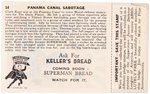 1941 SUPERMAN PREMIUM BREAD CARD #14 COMPLETE WITH STAMP.