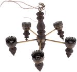 SALEM'S LOT (2024):  MARSTEN HOUSE ORNATE KITCHEN CHANDELIER - PRODUCTION-USED PROP.