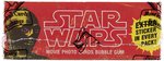 1977 TOPPS STAR WARS SERIES 1 FULL WAX BOX BBCE CERTIFIED.