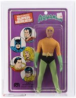 MEGO WORLD'S GREATEST SUPERHEROES (1976) - AQUAMAN CARDED FIGURE AFA 75 EX+/NM.