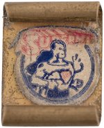 1941 SUPERMAN SECRET CHAMBER RING WITH INTERIOR IMAGE AND INITIAL "M" VARIETY (OVERSTREET COLLECTION).