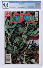 BATMAN #357 MARCH 1983 CGC 9.8 NM/MINT (FIRST FULL KILLER CROC & JASON TODD - NEWSSTAND EDITION).