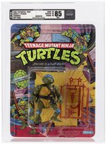 TEENAGE MUTANT NINJA TURTLES (1988) - LEONARDO SERIES 1/10 BACK AFA 85 NM+ (SOFT HEAD).