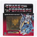 TRANSFORMERS (1985) SERIES 2 JUMPSTARTER - TOPSPIN AFA 80+ Y-NM.