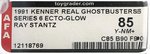 THE REAL GHOSTBUSTERS (1991) SERIES 6 ECTO-GLOW - RAY STANTZ & GULPER GHOST AFA 85 Y-NM+.