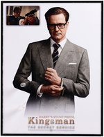 KINGSMAN: THE SECRET SERVICE (TWENTIETH CENTURY FOX, 2014) - SCREEN-USED HARRY HART (COLIN FIRTH) STUNT BERETTA PISTOL DISPLAY.