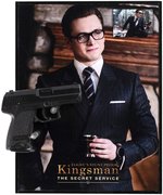 KINGSMAN: THE SECRET SERVICE, (TWENTIETH CENTURY FOX, 2014) SCREEN-USED GARY "EGGSY" UNWIN (TARON EGERTON) STUNT H&K 9MM COMPACT PISTOL DISPLAY.