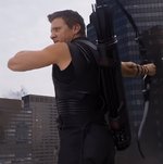 THE AVENGERS (MARVEL STUDIOS, 2012) - SCREEN-USED HAWKEYE STUNT ARROW QUIVER WITH ARROW TIPS.