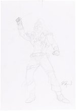 G.I. JOE ZANZIBAR ORIGINAL ART PRELIMINARY PENCIL DRAWINGS BY DAVE DORMAN.