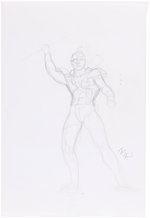 G.I. JOE ZANZIBAR ORIGINAL ART PRELIMINARY PENCIL DRAWINGS BY DAVE DORMAN.