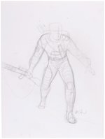 G.I. JOE ORIGINAL ART PRELIMINARY PENCIL DRAWING LOT BY DAVE DORMAN.