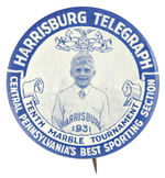 "HARRISBURG TELEGRAPH 10TH MARBLE TOURNAMENT."